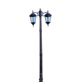 Aluminium Street Lighting Pole Solar Antique Lampe Post Outdoor Garten Dekorative Lichtstange